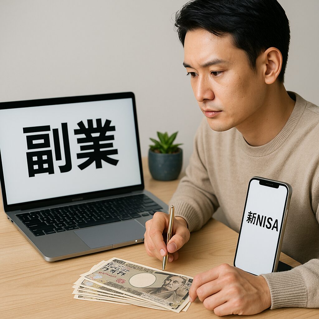 副業×新NISAで「収入の柱」を増やす：ポイ活・メルカリからブログアフィリエイト、投資（FX/株/暗号資産）まで安全ルートを整理